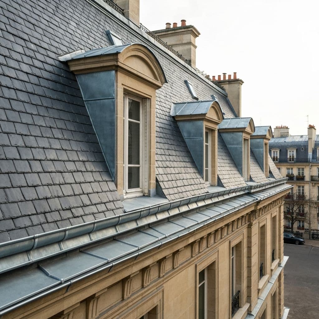 Toiture en ardoise