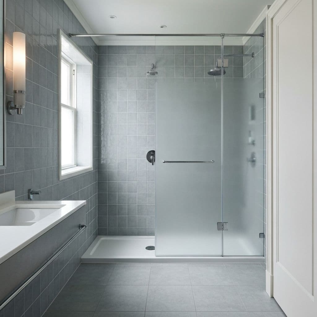 Salle de bain moderne rénovée