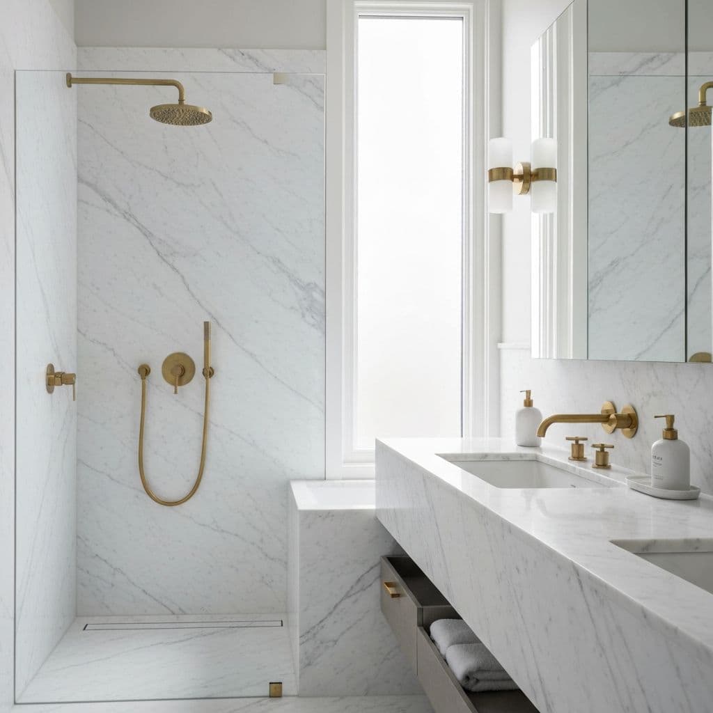 Salle de bain luxe